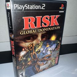 Risk: Global Domination (Sony PlayStation 2, 2003) Complete And Tested 