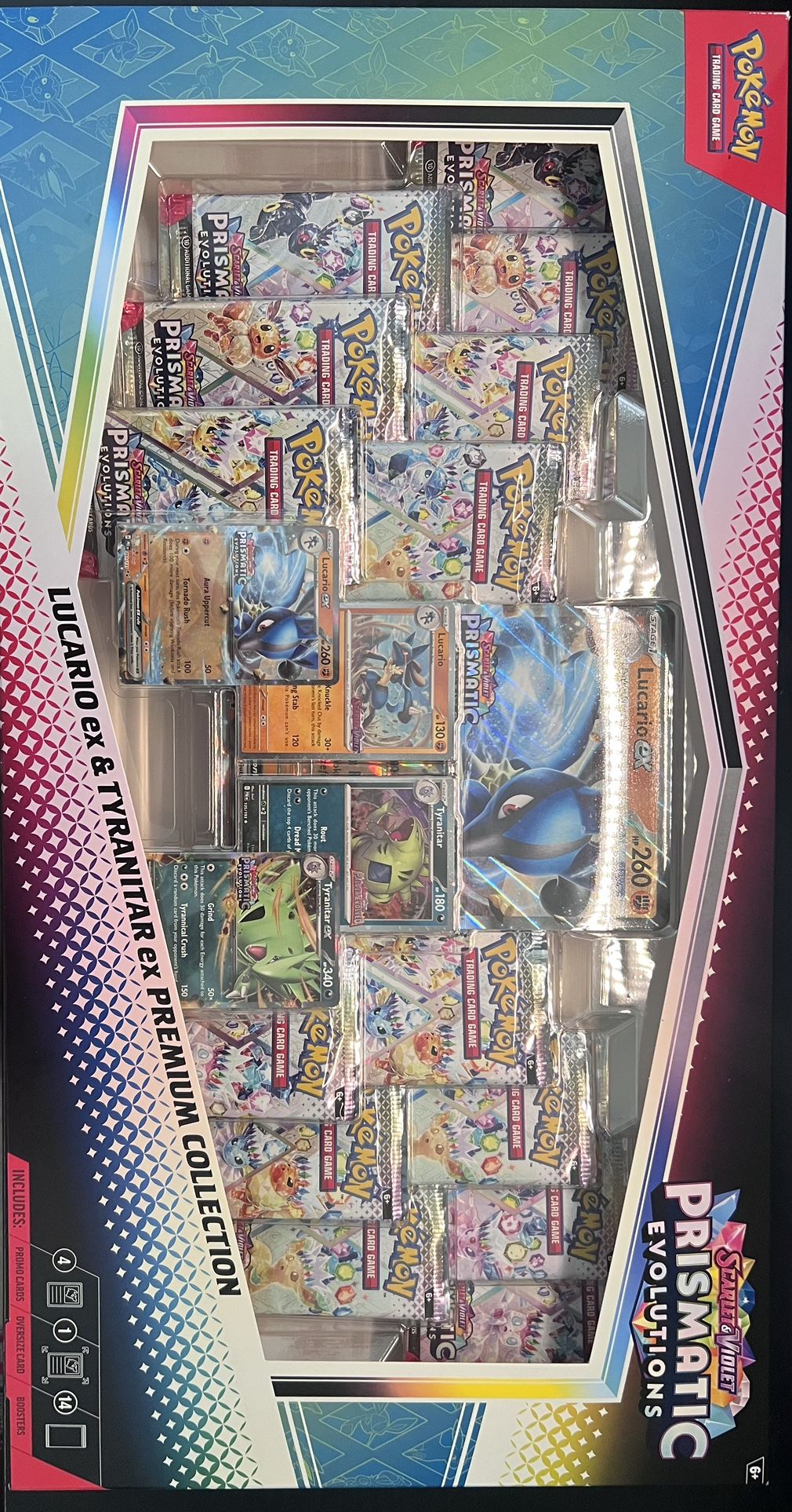 Pokemon Lucario Ex & Tyranitar Ex Premium Collection