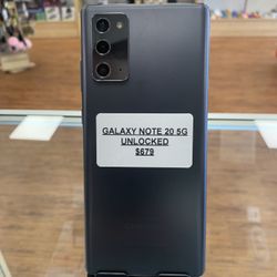 Samsung Galaxy Note 20 5G 🔓