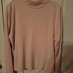 Women's Sweater Top Shirt Size XL Croft & Barrow  Pink ❤️😍