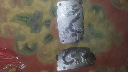 Chrome dragon gas and brake petal