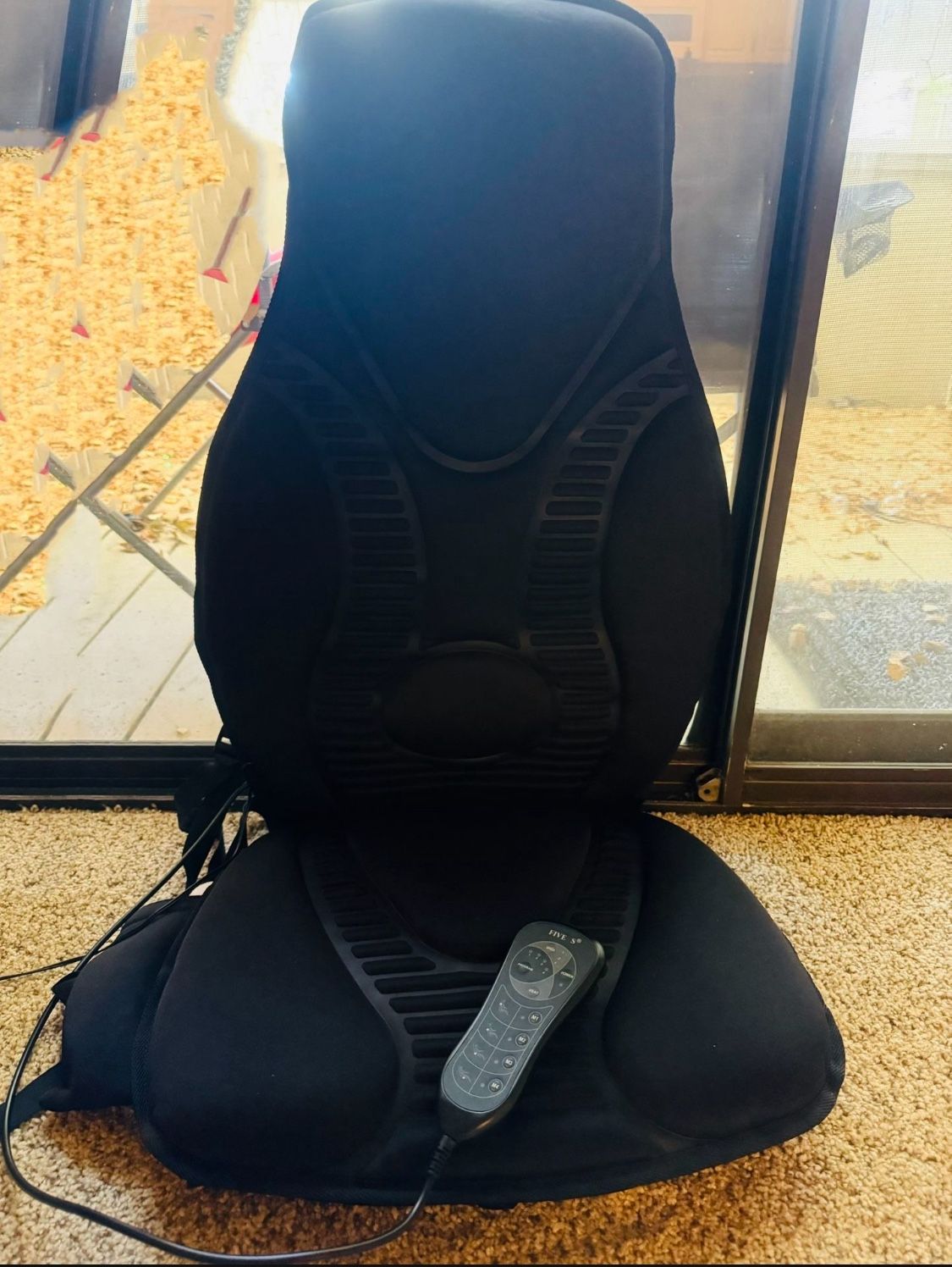 Massage Seat Cushion with Heat (Like New!) 
