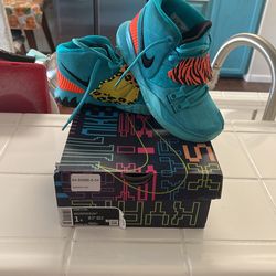 Used Once. KYRIES 6. Shoes Size 1Y Retail For $110 . Asking $60