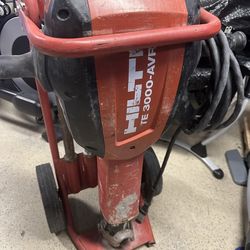 HILTI AVR 3000 JACKHAMMER