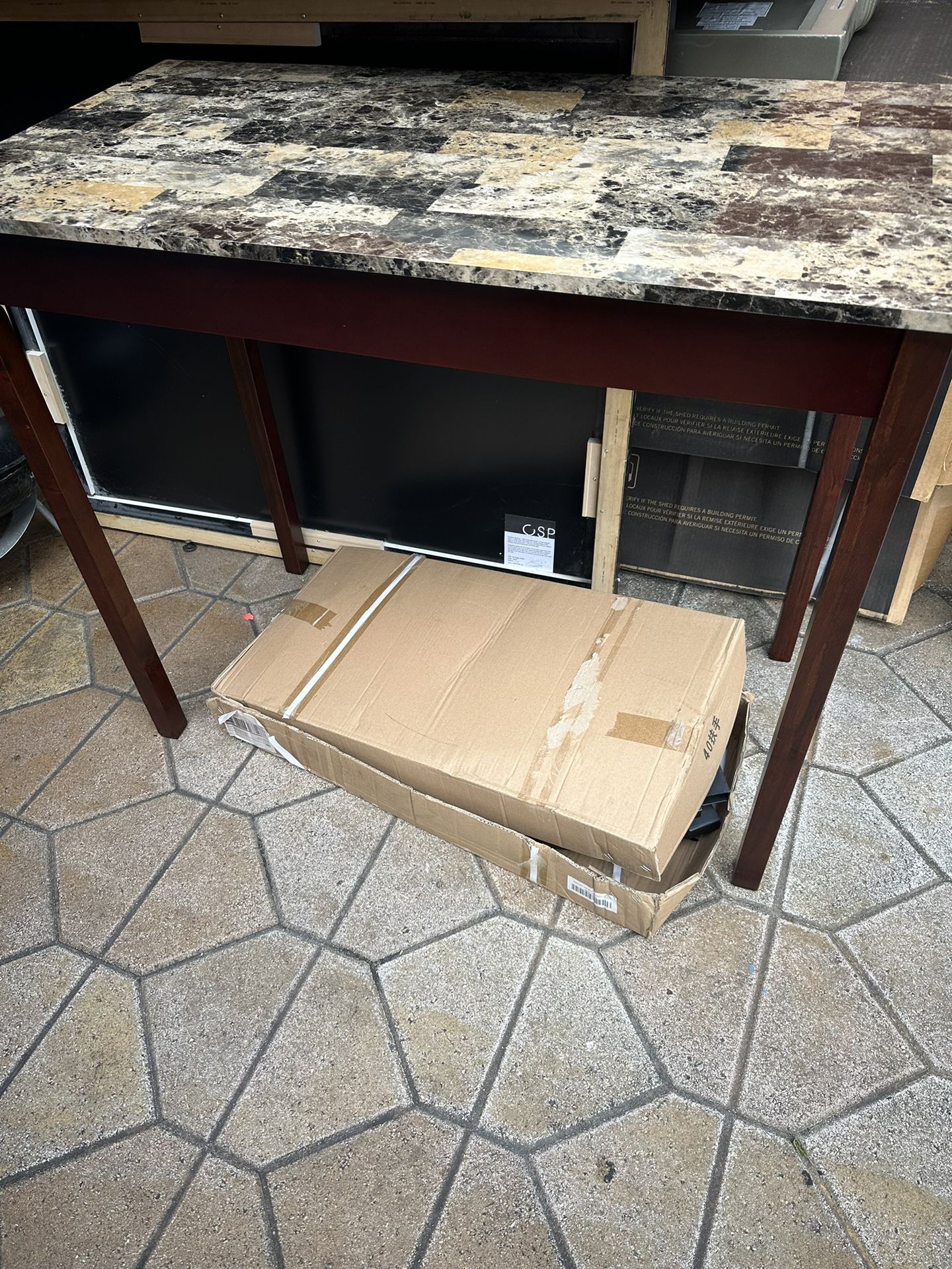Bar table And 2 Stool 