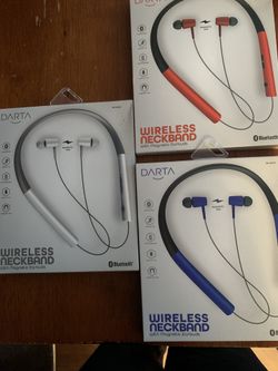 Darta wireless neckband With magnetic Earbuds Bluetooth