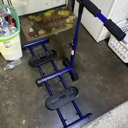 Exercise leg strengthener 