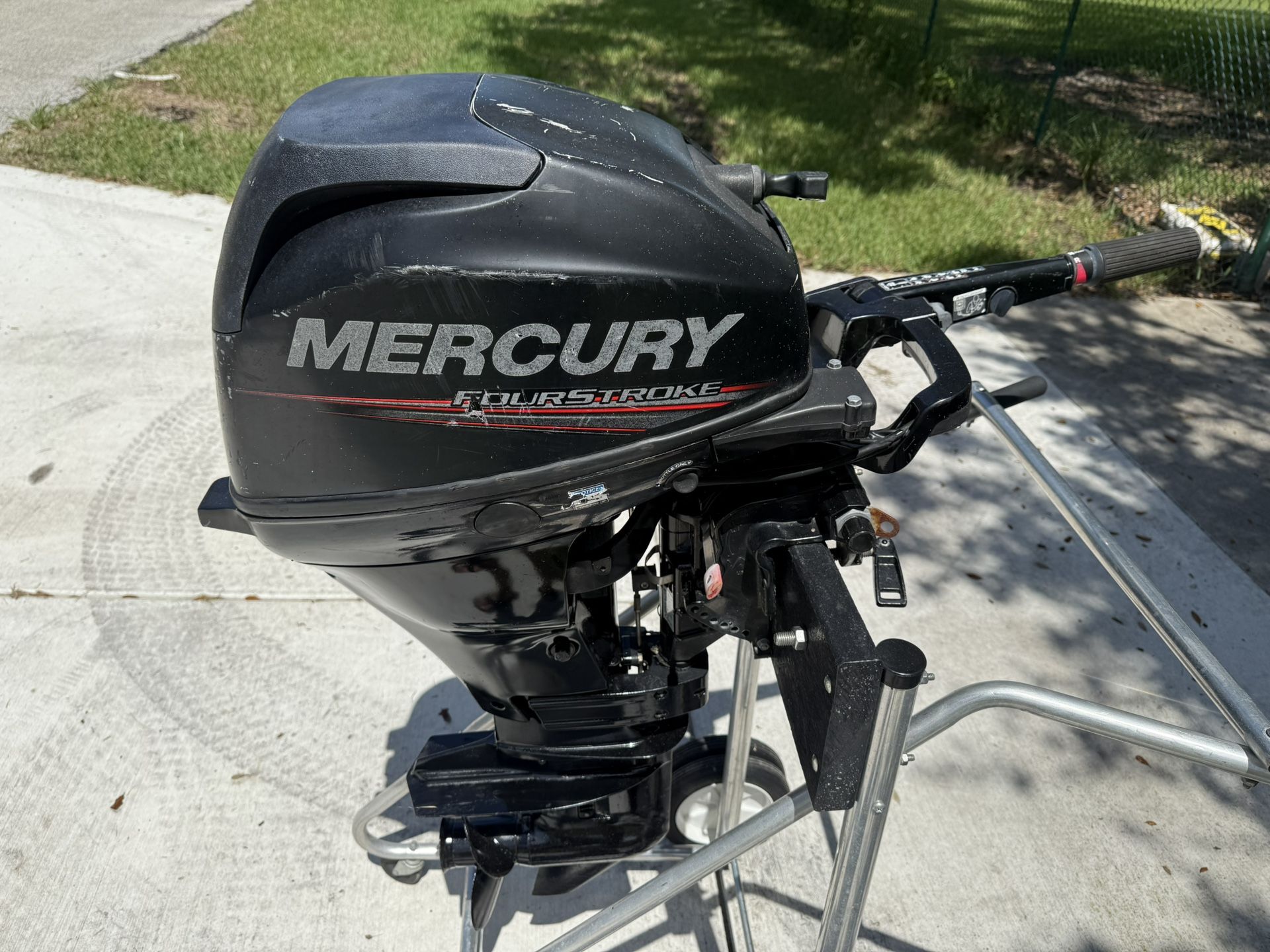 2016 Mercury 15hp four stroke