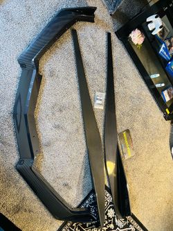 Body Kit Corvette C8 Stingray Z51 2020-2025 5VM Style Side Skirt & splitter Carbon Fiber