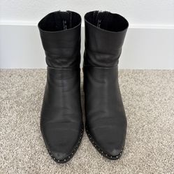 Black Leather Boots 