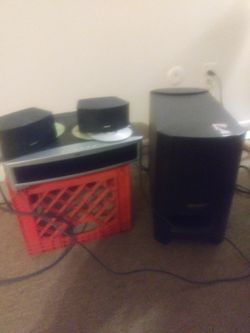Bose sound system w/Amplifier