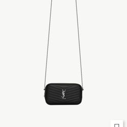 YSL MINI LOU IN QUILTED LEATHER - authentic 