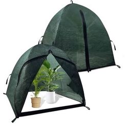Two Pack Garden Plant Shade Cloth Tents.