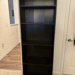 Black Bookshelf
