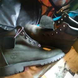 Black Women's Timberland Boots 