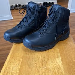 MEW SOFT TOE LEATHER WATERPROOF WORK BOOTS SIZE 9 Men