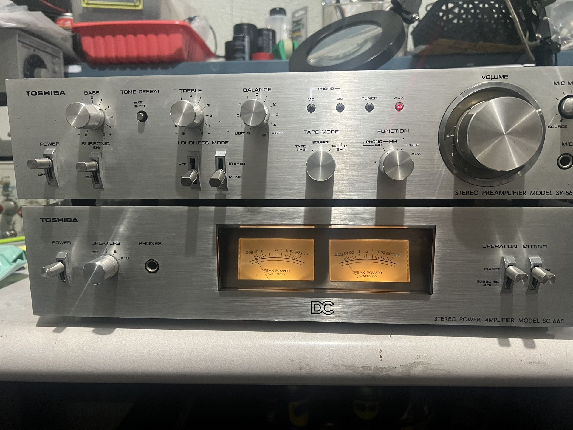 Toshiba SC-665 And SY-665