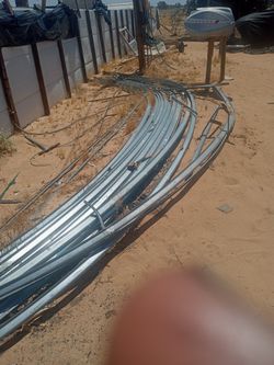 Used 24 Foot Arched Trusses For Tunnel Greenhouses Or Build Enclosed ,Garage ,Storage Etc .