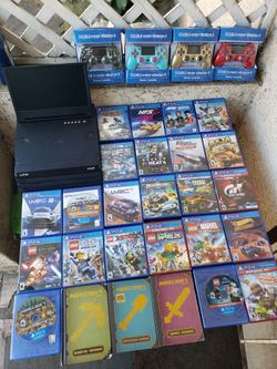 $900! All from 1st Pic.. or Buy it separately $200! 2020 PS4 Pro 1TB. $20! To $30! Per Game $40! Extra control. $250! Monitor trade are welcome
