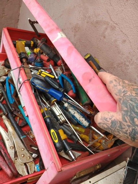 Tool Box And Tools