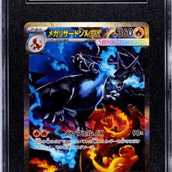 Pokemon Charizard Inferno 110/080  Japanese SAR  SGC Rated 10 GM (Gem)