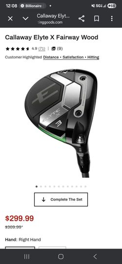 Callaway elyte 5 wood