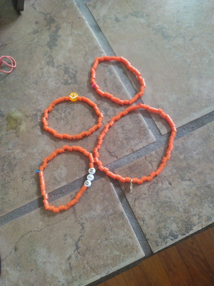 Orange Bracelet