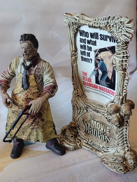 1998 McFarlane Toys 7" Texas Chainsaw Massacre Movie Maniacs Leatherface Action Figure