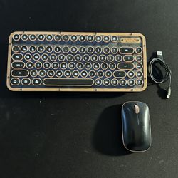 RCK Axiom N Keyboard & Mouse – Great Condition – USB – Smooth & Reliable