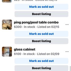 Items For Sale