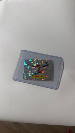 Panini Holographic Soccer Sticker