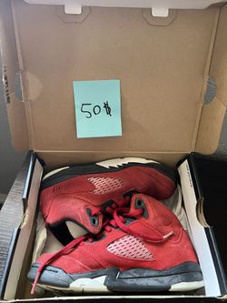Jordan’s 5 Retro Reds& Black