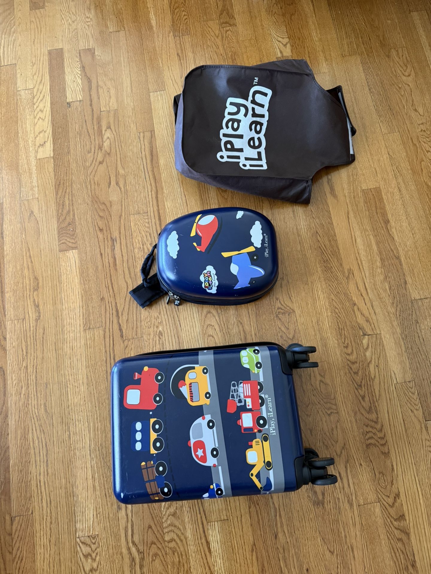i Play i Learn Kid Suitcase And Travel Backpack