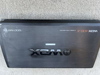 Wdx 400.4 4 Channel Stereo  Amplifier 1200watts