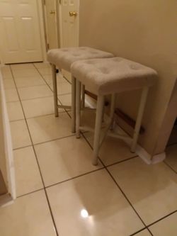 Two Bar Stools