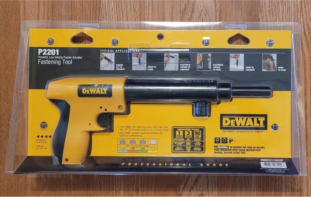 Dewalt Powder Actuated ramset style fastening tool $60 Firm, Pickup Only