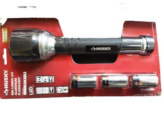 Husky 1001392669 Black Flashlight / Headlamp