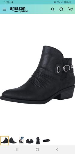 Ankle boots. Black. Size 8.5