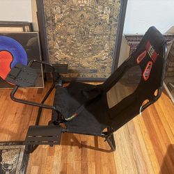 Racing Simulation Set (seat and controls)