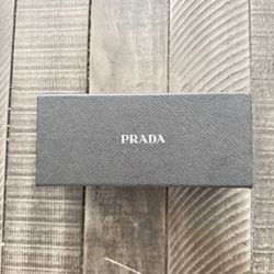 PRADA PR17WS 1AB5S049 Unisex Sunglasses 49mm Black/Dark Grey Lenses