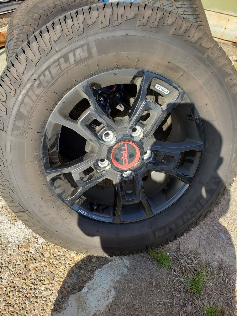 2019 TRD Pro wheels and new tires