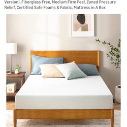 Today only! Queen 6” Memory Foam Mattress