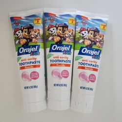 3 Orajel Kids Toothpaste