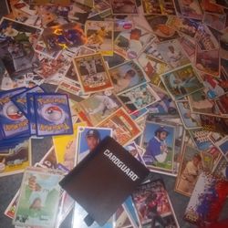 Sports cards collection