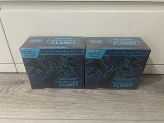 Pokémon Phantasmal Flames Elite Trainer Boxes (ETBs)