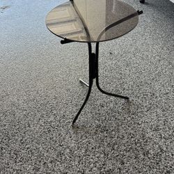 Small Glass Top Table
