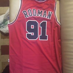 Rodman Bulls Jersey