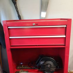 Tool Box 2 Pipe Wrenches & Circular Saw