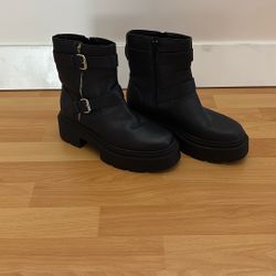 Black Industrial Boots 