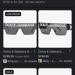 Dolce And Gabbanna Sunglasses